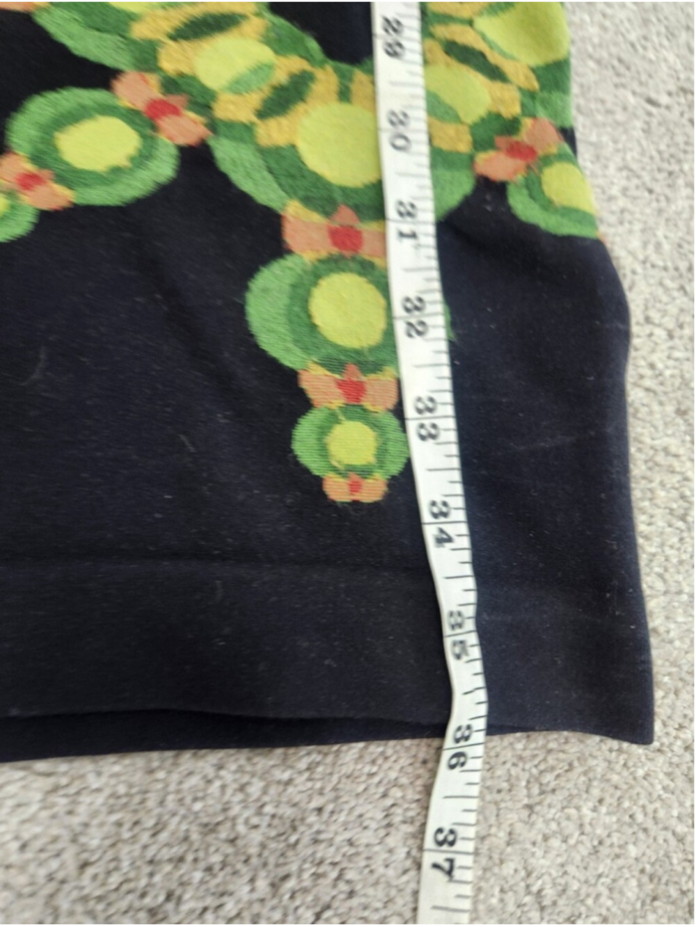 Desigual Mixed Media Long Sleeve Stretch Dress Sz M Artsy Art To Wear Grunge Y2K - Picture 12 of 15